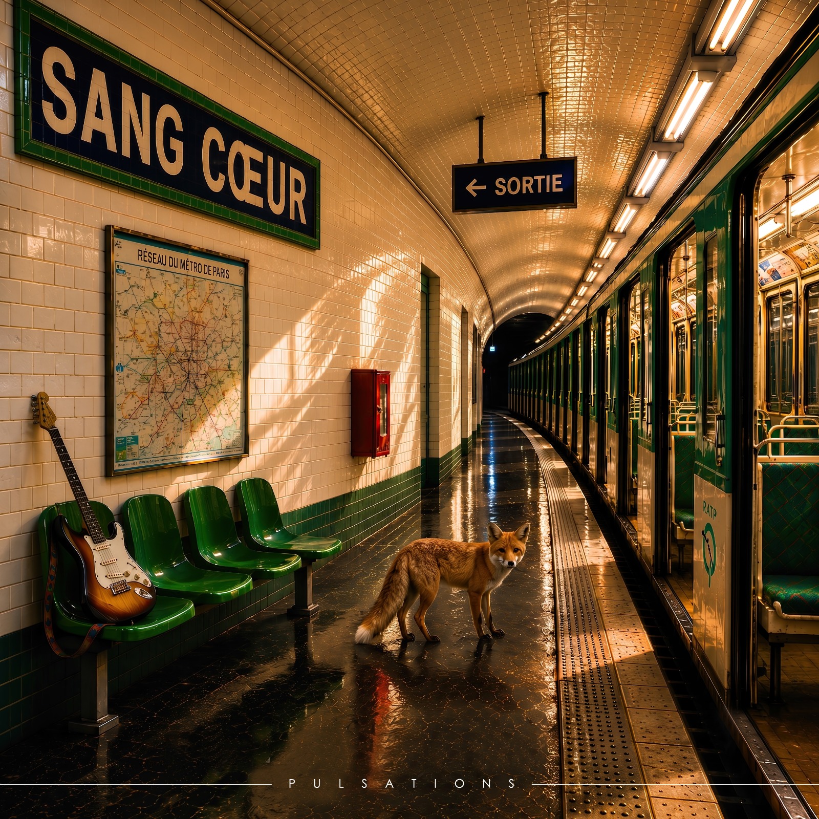 Pochette de l'album Pulsations de Sang Cœur